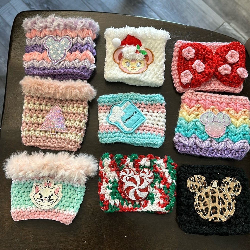 NWOT cup cozies bundle